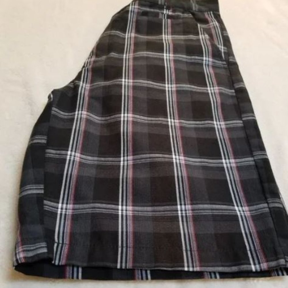 Mens Plaid PGA Tour Golf Shorts  Size 30